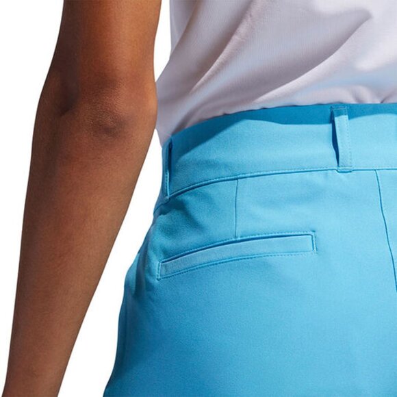 ADIDAS Women's 7 inch Shorts NWT Bright Cyan Size 0 - Picture 4 of 5